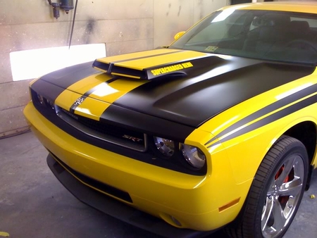 BMC Fiberglass G5 T/A Hood 08-up Dodge Challenger